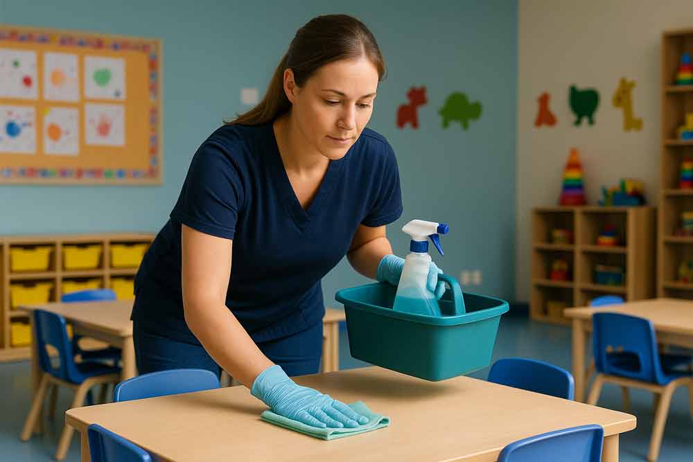 Kindergartenreinigung